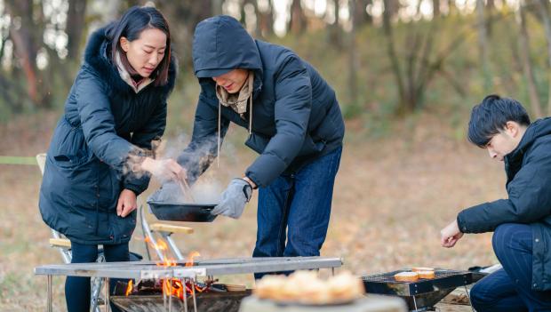 Easy camping foods for winter